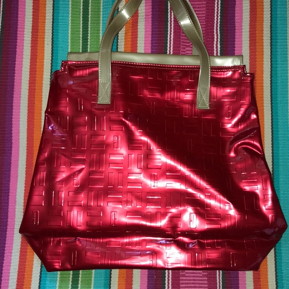 Red Clinique Bag! - Picture 1 of 2